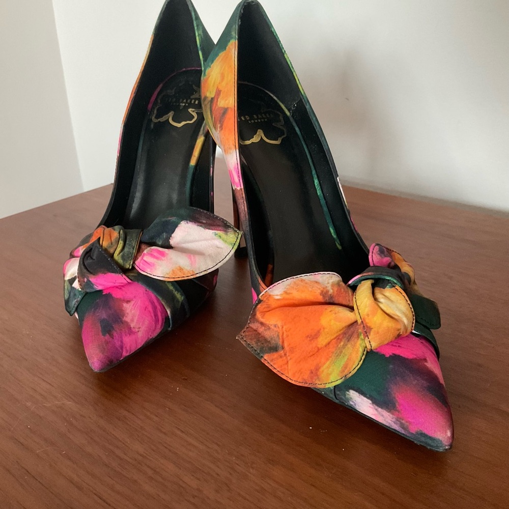 Ted Baker Floral Heels